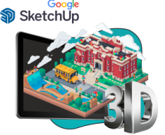 Google SketchUp - Школа программирования для детей, компьютерные курсы для школьников, начинающих и подростков - KIBERone г. Саратов